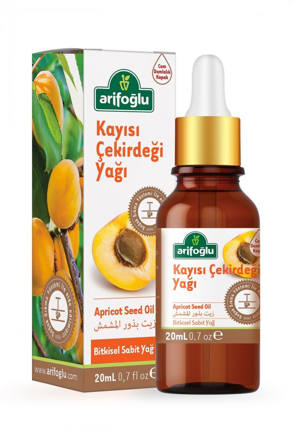 Arifoğlu Kayısı Çekirdeği Yağı 20ml ürün görseli 1