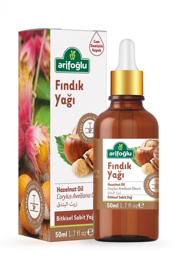 Arifoğlu Fındık Yağı 50 ml ürün görseli 1