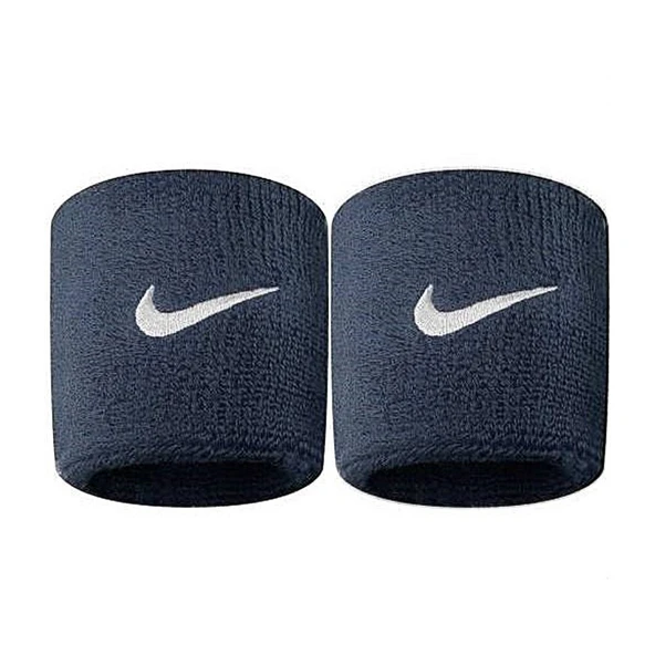 Nike Swoosh Wristbands 2 Pk Obsidian/white Osfm,one Size/5 ürün görseli 1