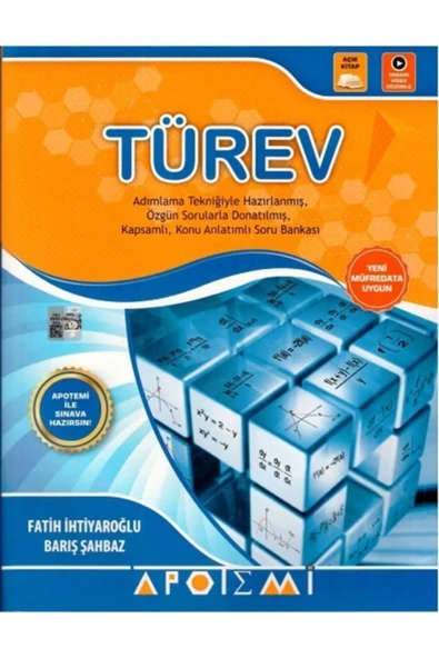 Apotemi Matematik Türev - 2022 ürün görseli 1
