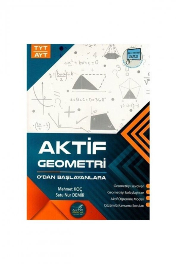 Aktif Öğrenme Tyt Ayt Geometri 0 Dan Başlayanlara ürün görseli 1
