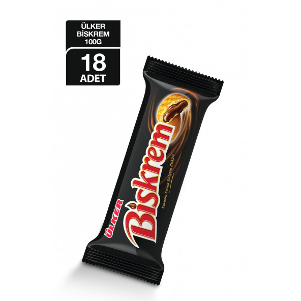 Ülker Biskrem Kakaolu Bisküvi 18'li 100 g ürün görseli 1