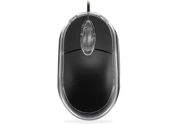 Usb Siyah Işıklı Optik Mouse Km-6809 ürün görseli 1