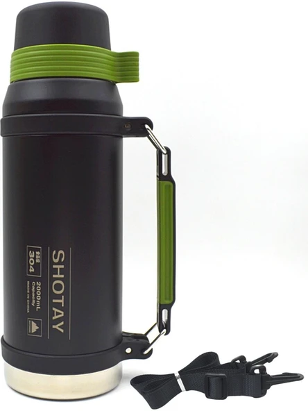 Shotay Camper Large Çelik Termos Mtra2000 Ml (Karışık Renk 1 Adet) ürün görseli 1