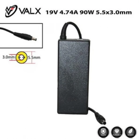 Valx LA-19030 90 W Laptop Şarj Aleti ürün görseli 1