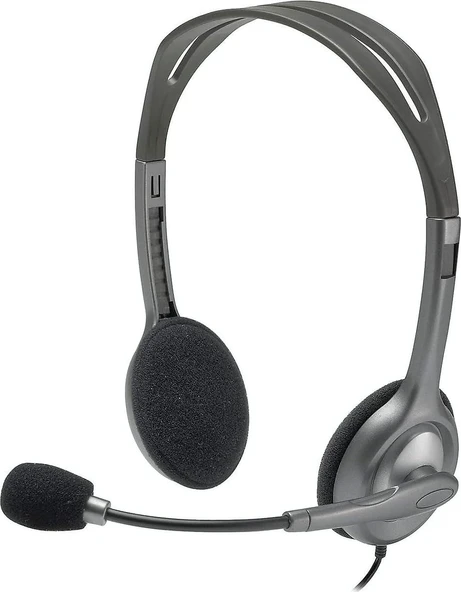 Logitech H110 Kablolu Kulak Üstü Kulaklık ürün görseli 1