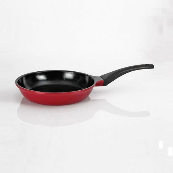 Primanova Anthony Alüminyum Kızartma Tavası 28 cm Kırmızı D-ANT28FR ürün görseli 1