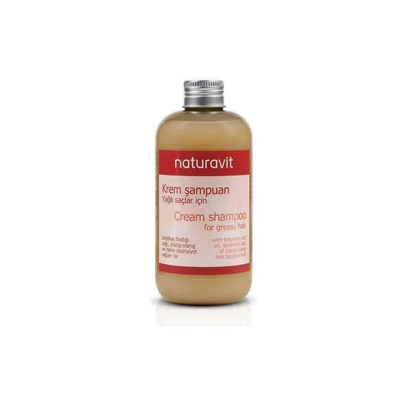 Naturavit Yağlı Saçlar Için Krem Şampuan 250 ml ürün görseli 1