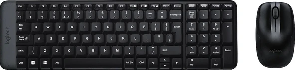 Logitech MK220 920-003163 Kablosuz Klavye Mouse Seti ürün görseli 1
