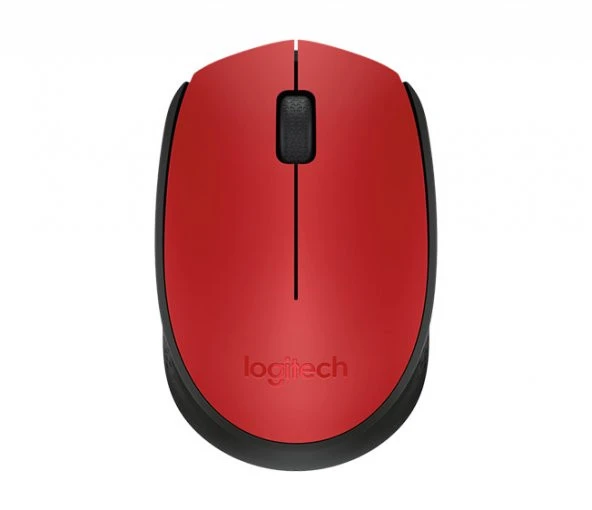 Logitech M171 910-004641 Kırmızı Optik Kablosuz Mouse - Resim 2