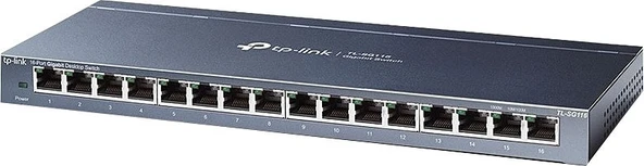TP-Link TL-SG116 16 Port 10/100/1000 Mbps Gigabit Switch ürün görseli 1