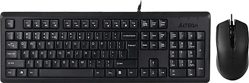A4 Tech KR-9276 Kablolu Klavye Mouse Seti ürün görseli 1