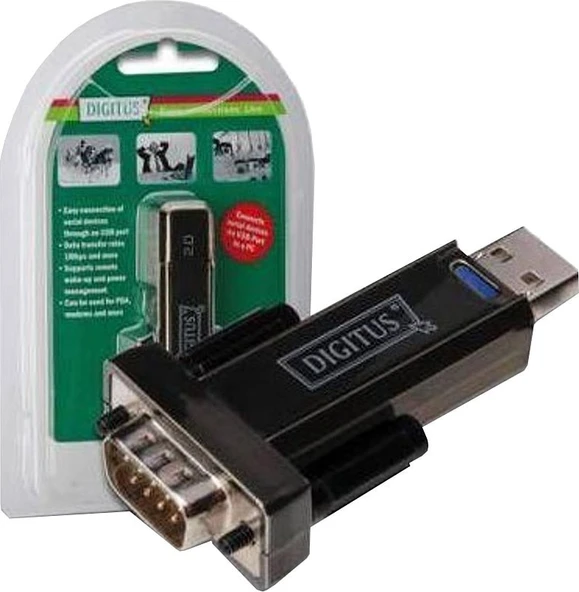 Digitus DA-70156 USB 2.0 to RS232 Dönüştürücü ürün görseli 1