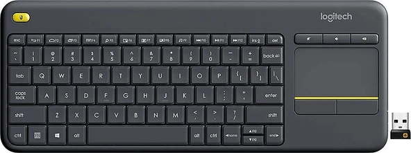 Logitech K400 Plus 920-007149 Siyah Q Kablosuz Klavye ürün görseli 1