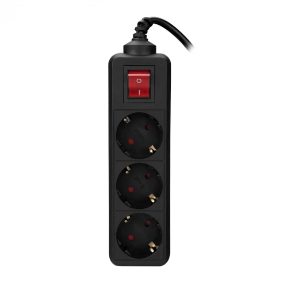 S-link SPG3-X-3 150 Joule 1.5 m 3'lü Akım Korumalı Priz ürün görseli 1