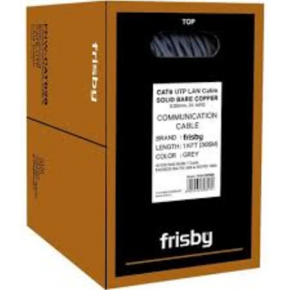 FRISBY FNW-CAT628 CAT6 SAF BAKIR UTB KABLO ürün görseli 1