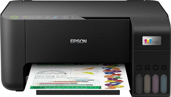 Epson EcoTank L3250 Wi-Fi + Tarayıcı Renkli Çok Fonksiyonlu Tanklı Mürekkep Püskürtmeli Yazıcı -Orjinal Mürekkepli ürün görseli 1