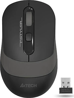 A4 Tech FG10 Gri Optik Kablosuz Mouse ürün görseli 1