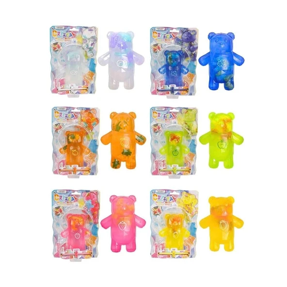 12348 SUN-BTF-FİGÜR CRYSTAL GUMMY BEARS FOREVER SERIES 14CM - 1 Adet Stokta Olan Gönderilir ürün görseli 1