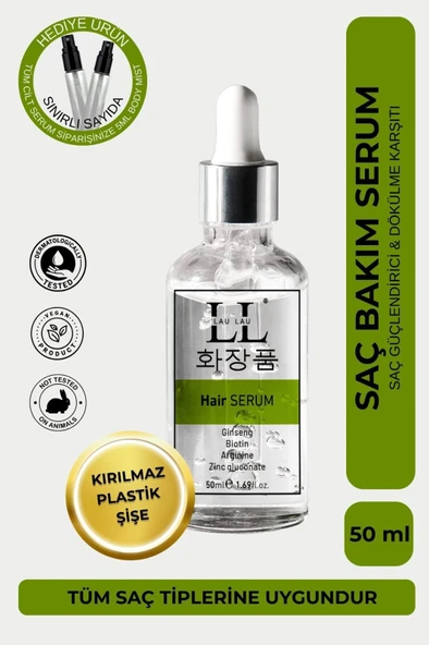 Dökülme Karşıtı & Kökten Uca Güçlendirici Besleyici Saç Bakım Serumu – 50 Ml ürün görseli 1