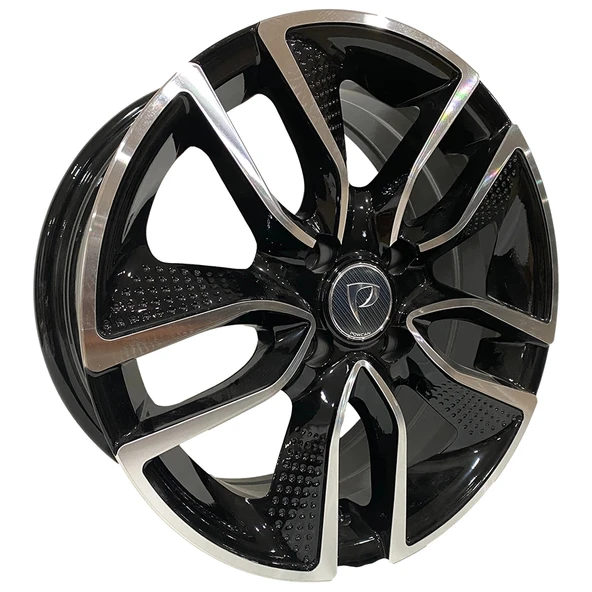 6.5X15 BK-5087 4X100 ET35 60.1 BLACK MACHINED XL ürün görseli 1