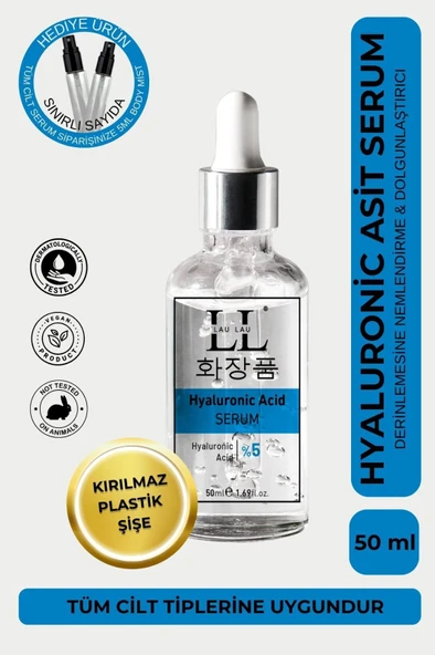 Hyaluronik Asit Yoğun Nemlendirici & Dolgunlaştırıcı Canlandırıcı Serum – 50 ml ürün görseli 1