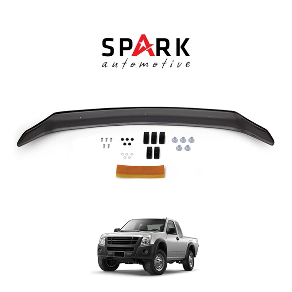 Isuzu D-Max 2006-2012 Yıl Aralığı Uyumlu Kaput Rüzgarlığı 4mm ürün görseli 1