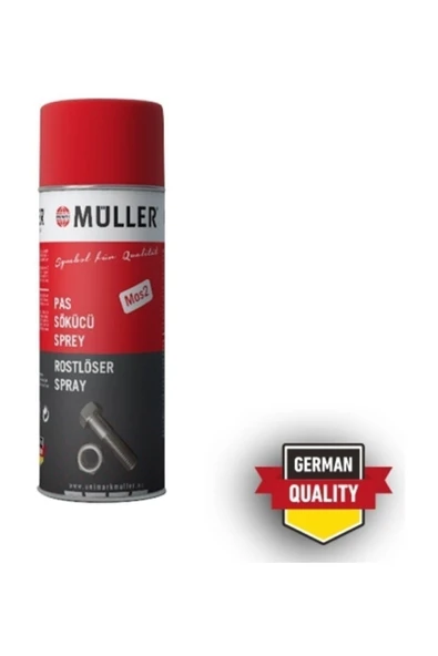 Müller Mos 2 Katkılı Pas Sökücü Sprey 200ml (ÜSTÜN ALMAN KALİTESİ) ürün görseli 1