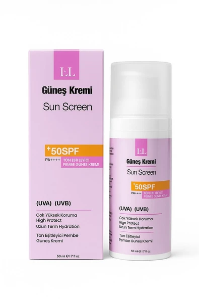 Ton Eşitleyici Yüksek Korumalı Güneş Kremi Tone-Up Pink 50 Ml ürün görseli 1