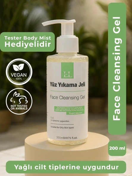 Yağlı ve Akneye Eğilimli Ciltler İçin Arındırıcı Yüz Temizleme Jeli - %100 Vegan 200 Ml ürün görseli 1