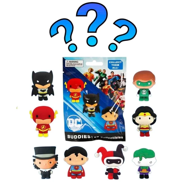 20297 SUN-ITG-CLT-3D FİGÜR DC BUDDIES SÜRPRİZ PAKET ürün görseli 1