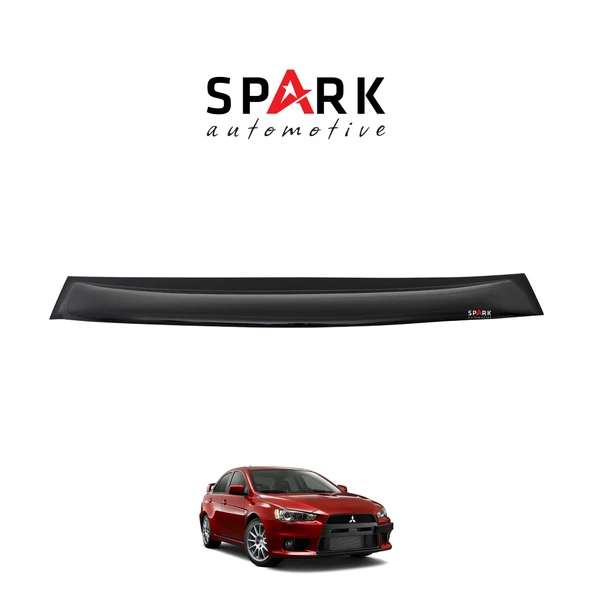 Mitsubishi Lancer 2007-2017 Yıl Aralığı Uyumlu Arka Cam Üstü Spoyler ürün görseli 1