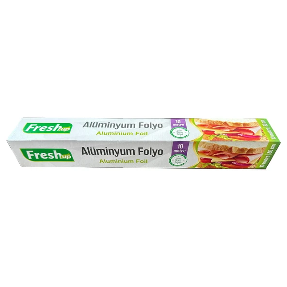 Fresh-Up Ev Tipi Alüminyum Folyo - 30 Cm. x 10 Metre - 1 Paket ürün görseli 1