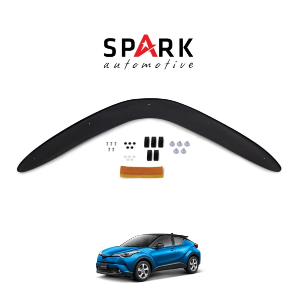 Toyota C-HR 2016- Yılı ve Sonrası Uyumlu Kaput Rüzgarlığı 3mm ürün görseli 1