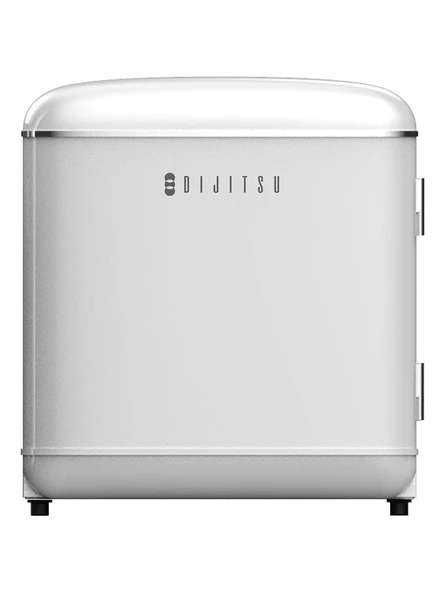 Dijitsu DB80RWH Retro Beyaz Mini Buzdolabı ürün görseli 1