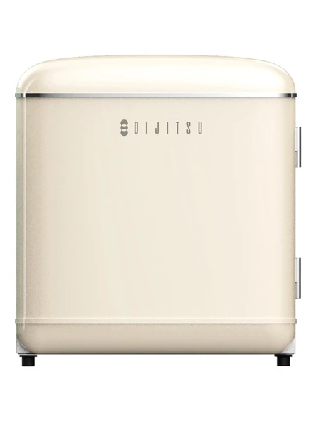 Dijitsu DB80RBE Retro Bej Mini Buzdolabı ürün görseli 1