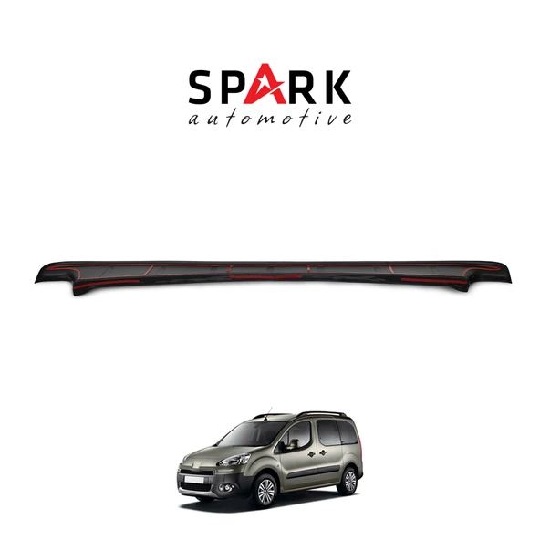 Peugeot Partner Tepee 2009-2015 Yıl Aralığı Uyumlu Arka Tampon Eşiği Mat ürün görseli 1