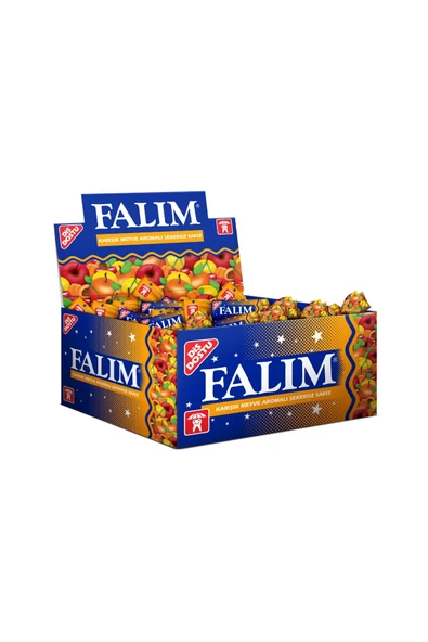 Falım Karışık Meyve Aromalı Sakız 100 x 1,4G ürün görseli 1