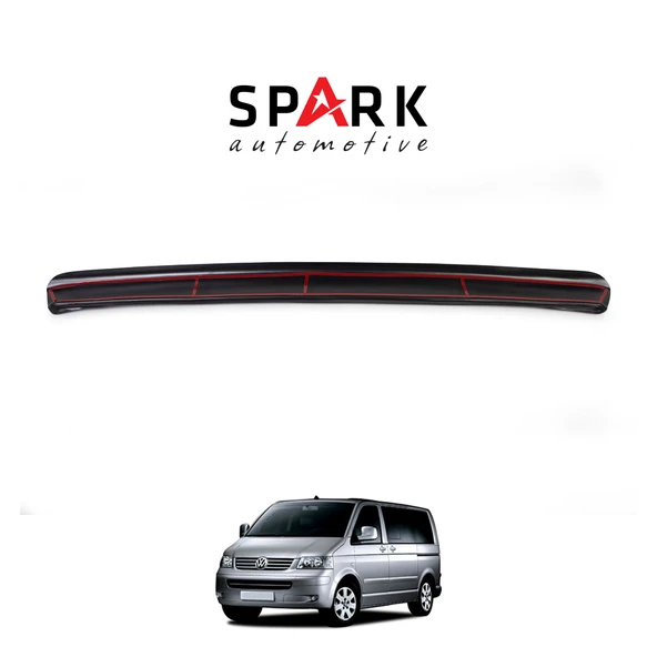 Volkswagen Transporter T5 2003-2009 Yıl Aralığı Uyumlu Arka Tampon Eşiği Mat ürün görseli 1