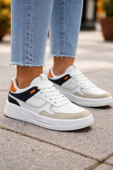 Kalın Taban Günlük Sneaker Rahat Ortopedik Spor Ayakkabı ürün görseli 1