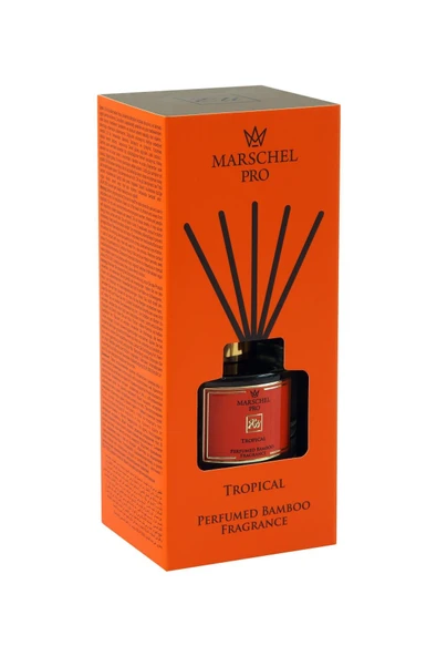 Marshel Pro Tropical Çubuklu Koku Cam Sise 165 ml ürün görseli 1