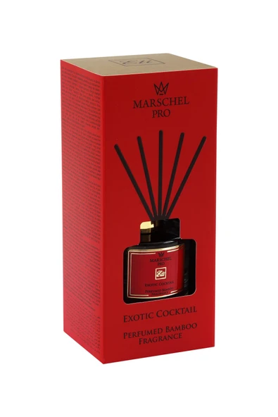 Marshel Pro Cocktail Çubuklu Koku Cam Sise 165 ml ürün görseli 1