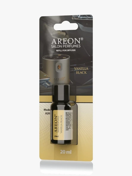 Areon Perfume Refill 20 ml Vanilla Black ürün görseli 1