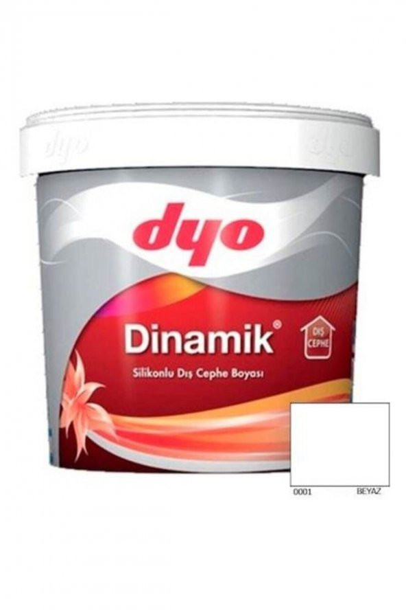 DİNAMİK DIŞ CEPHE 2,5lt 0001 BEYAZ ürün görseli 1