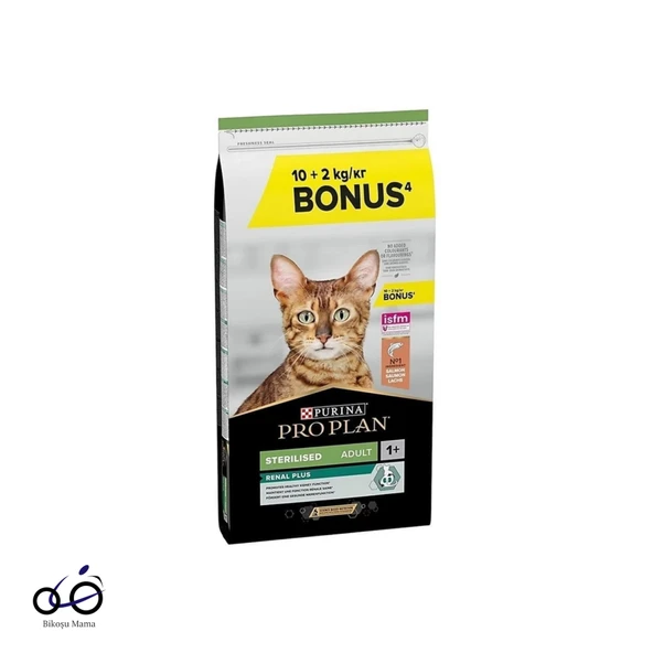 Pro Plan Sterilised Somonlu 12 kg Kısırlaştırılmış Yetişkin Kedi Maması ürün görseli 1