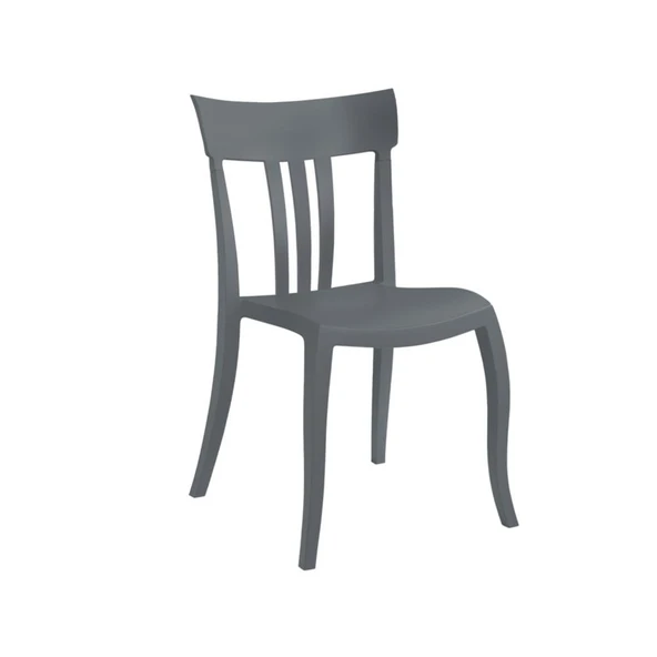 Trio-S Rattan Sandalye 4lü Paket Mutfak Bahce Restoran Kafe Otel -Siyah ürün görseli 1
