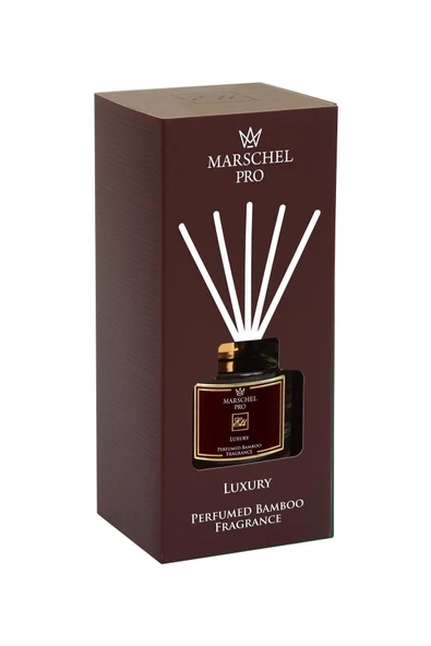 Marshel Pro Luxury Çubuklu Koku Cam Sise 165 ml ürün görseli 1