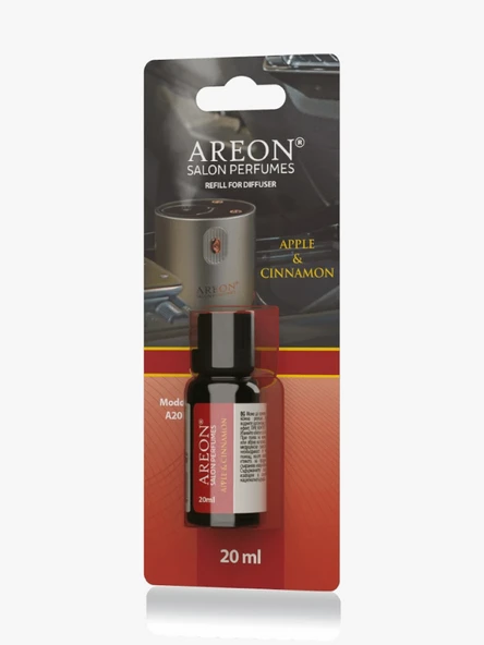 Areon Perfume Refill 20 ml Apple Cinnamon ürün görseli 1