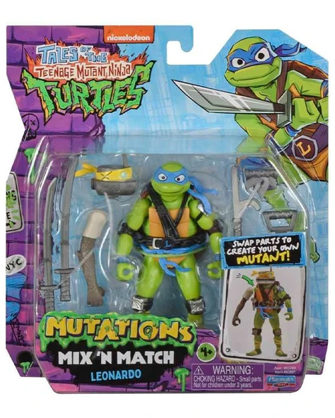 Tmnt Ninja Kaplumbağalar Mix n Match Leonardo Aksiyon Figürü 83801 ürün görseli 1