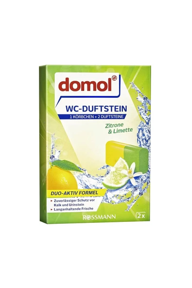 Wc Kokusu - Klozet Blok, Askı Aparatlı Limon, 2x40 G 80 G ürün görseli 1
